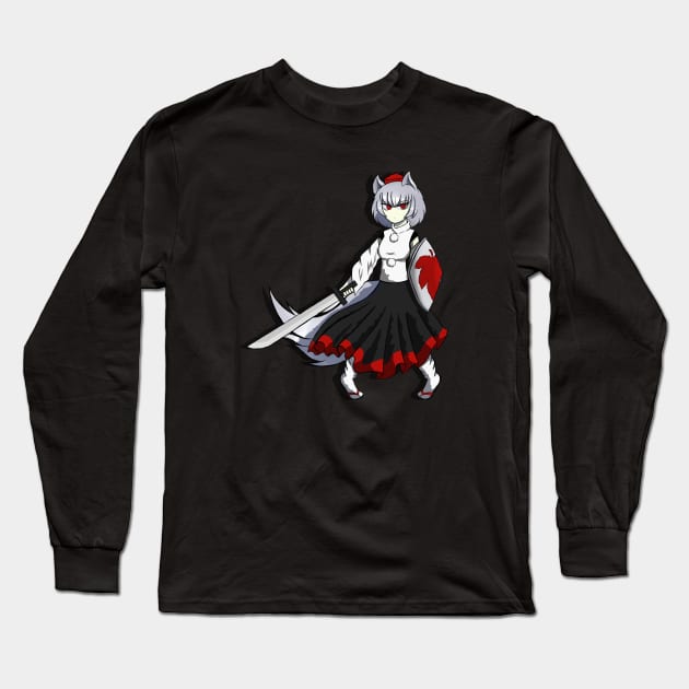 Touhou: Momiji Long Sleeve T-Shirt by HumanPerius